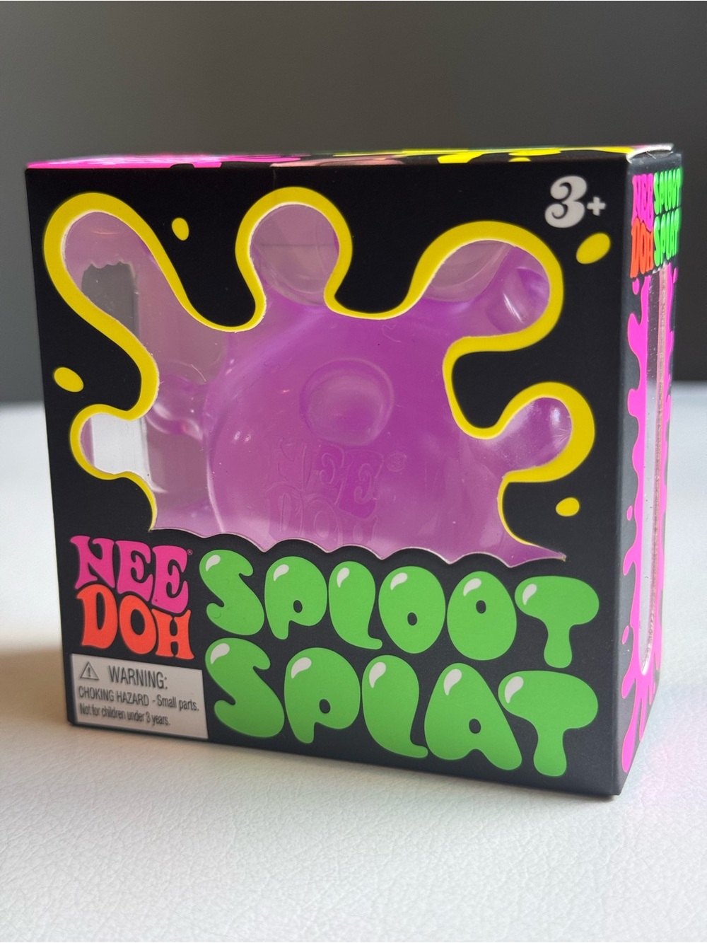 NeeDoh Sploot Splat Squishy Squeeze Toy Purple New SHIPS TODAY!